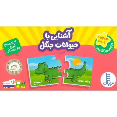 مجموعه بسته آشنایی با حیوانات جنگل