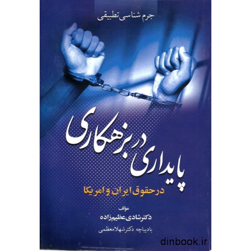 کتاب جرم شناسی تطبیقی پایداری در بزهکاری در حقوق ایران و آمرثیکا
