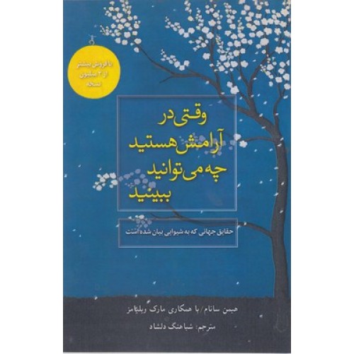 کتاب وقتی در آرامش هستید چه می توانید ببینید