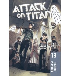 کتاب Attack on titan 13, حمله به تایتان