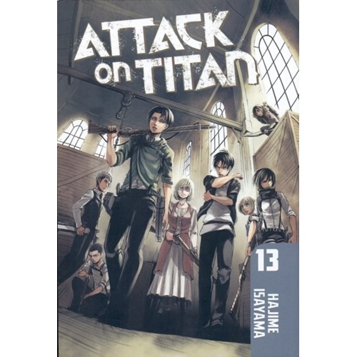 کتاب Attack on titan 13, حمله به تایتان
