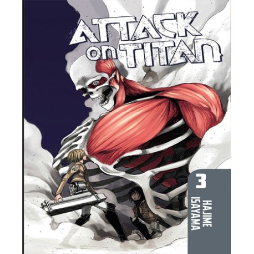 کتاب Attack on titan 3, حمله به تایتان
