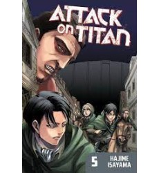 کتاب Attack on titan 5, حمله به تایتان