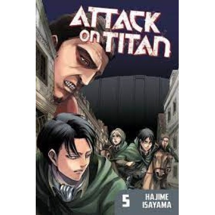 کتاب Attack on titan 5, حمله به تایتان