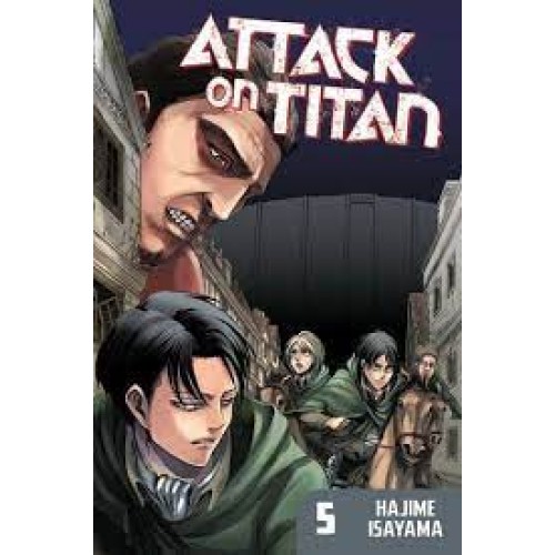 کتاب Attack on titan 5, حمله به تایتان