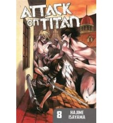 کتاب Attack on titan 8, حمله به تایتان