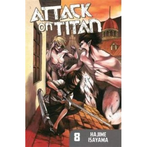 کتاب Attack on titan 8, حمله به تایتان