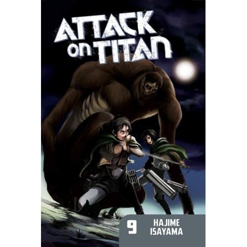 کتاب Attack on titan 9, حمله به تایتان