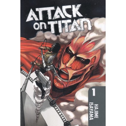 کتاب Attack on titan 1 , حمله به تایتان