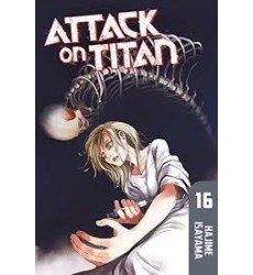 کتاب Attack on titan 16 , حمله به تایتان