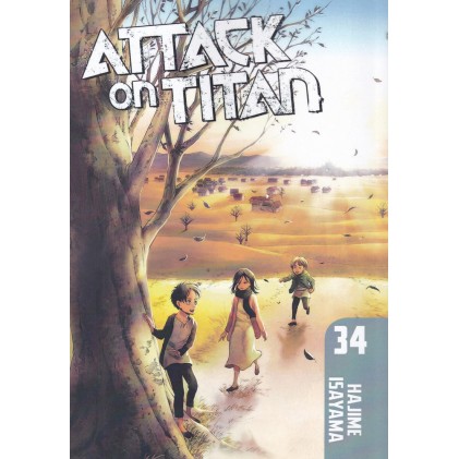 کتاب Attack on titan 34